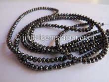 Black Diamond Faceted Round